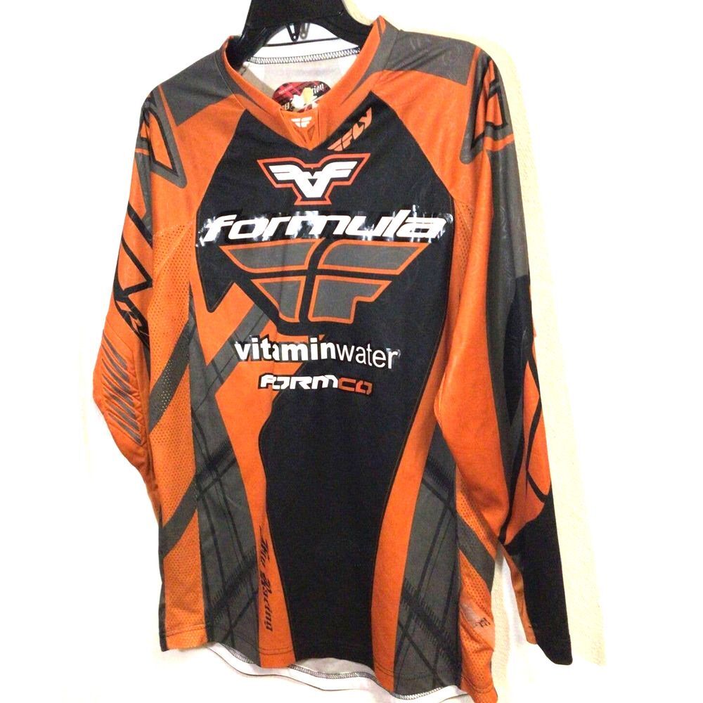 Boy's Evolution Dst Jersey Blue Navy Youth Sz XL/Sport/Formula/Shirt Fly Racing